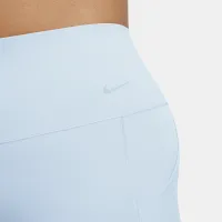Nike Universa жіноча Medium-Support З високою талією 7/8 лосіни з кишенямиблакитний