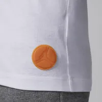 Nike Jordan Fuel Up, Cool Down Big дитячі Liquid Warp футболка колір білий