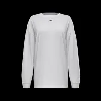 Nike Sportswear Essential женская оверсайз Long-Sleeve футболка цвет белый