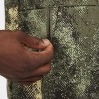 Nike Camo мужские Therma-FIT Versatile Pullover Толстовка с капюшоном цвет зеленый