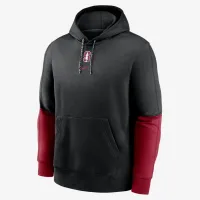Stanford Cardinal Sideline Team Issue Club чоловічі Nike College Pullover Толстовка з капюшоном колір чорний