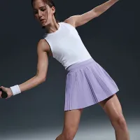 NikeCourt Advantage жіноча Dri-FIT Pleated Tennis спідниця колір фіолетовий