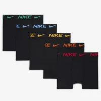 Nike Dri-FIT Big дитячі Color Pop труси (5-Pack) колір чорний