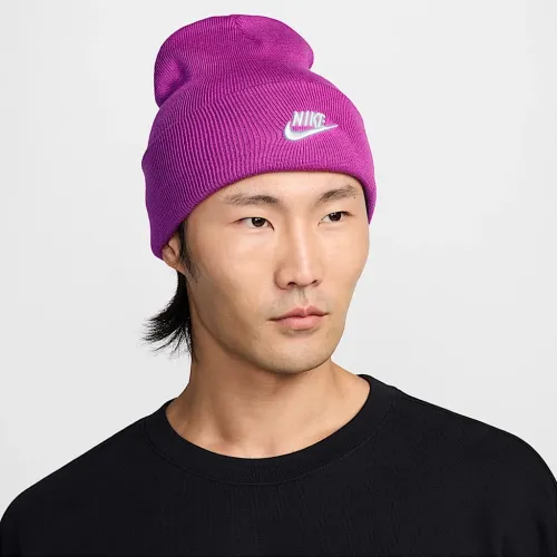 Nike Peak Futura Beanie колір фіолетовий