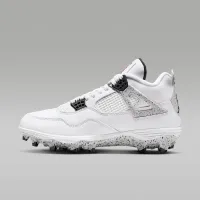 Nike Jordan 4 Retro TD Football Cleats колір білий