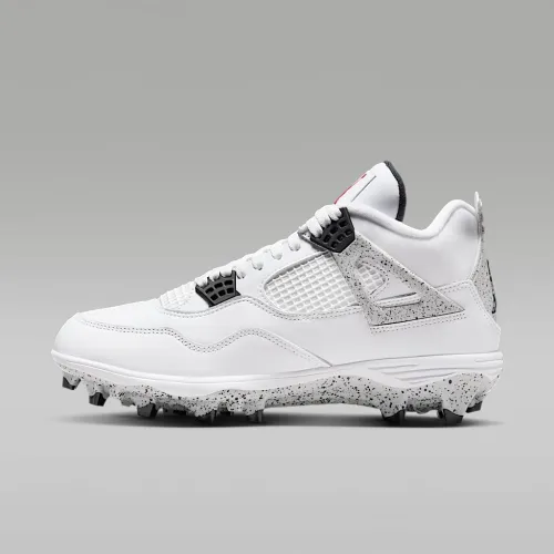 Nike Jordan 4 Retro TD Football Cleats колір білий