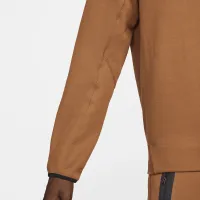 Nike Sportswear Tech Fleece мужские Crew цвет коричневый