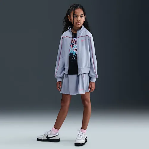 Nike Varsity Prep Little дитячі Track Scooter 2-Piece комплект колір сірий