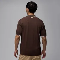 Nike Jordan Sport чоловічі Short-Sleeve для гольфу Sweater Top колір коричневий