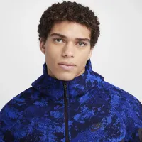 Nike Tech Windrunner чоловічі Fleece Full-Zip Толстовка з капюшоном блакитний