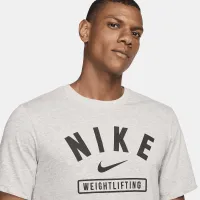 Nike мужские Weightlifting футболка цвет серый