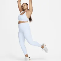 Nike Universa жіноча Medium-Support З високою талією 7/8 лосіни з кишенямиблакитний