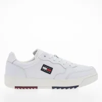 Кроссовки Tommy Jeans Essential Retro Leather Half Cleat EM0EM00899-YBR - Белые