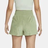 Nike Sportswear женская Terry шорты цвет зеленый