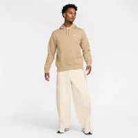 Nike Club мужские Pullover Fleece Толстовка с капюшоном цвет коричневый