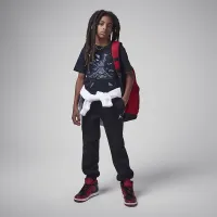 Nike Jordan MJ Sport Big дитячі Statement Hoop Fleece Pants колір чорний