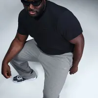 Nike Club чоловічі Open-Hem Fleece Pants колір сірий