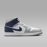 Nike Air Jordan 1 Mid чоловічі Кросівки колір білий