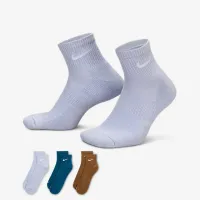Nike Everyday Plus Cushioned тренувальні Ankle шкарпетки (3 пар) різнокольорові
