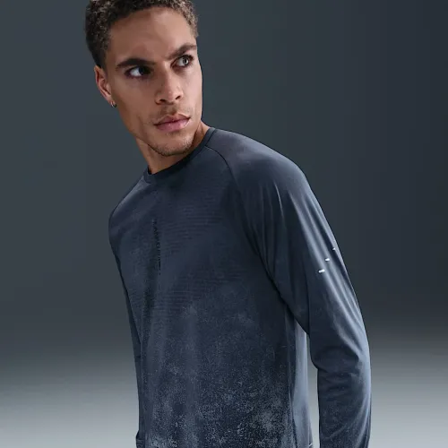 Nike Stride чоловічі Dri-FIT ADV Long-Sleeve Running Top with Reflective Accents блакитний