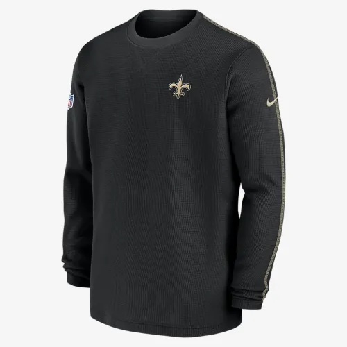 New Orleans Saints Sideline Coach Men’s Nike NFL Long-Sleeve Top колір чорний