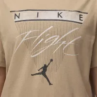 Nike Jordan Flight Heritage жіноча Graphic футболка колір коричневий