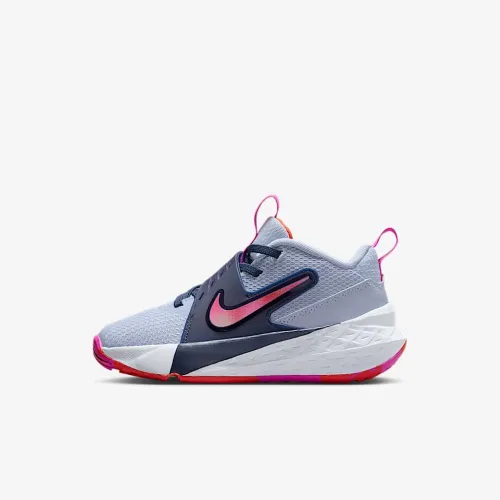 Nike Team Hustle D 12 Little дитячі Кросівки колір сірий