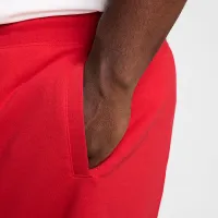 Nike Club мужские French Terry Alumni шорты цвет красный