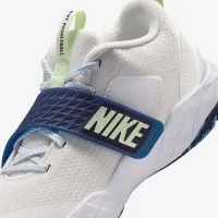 Nike Team Hustle D 12 Big детские баскетбольные Кроссовки цвет белый