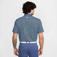 Nike Tour мужские Dri-FIT Striped для гольфа Polo синий