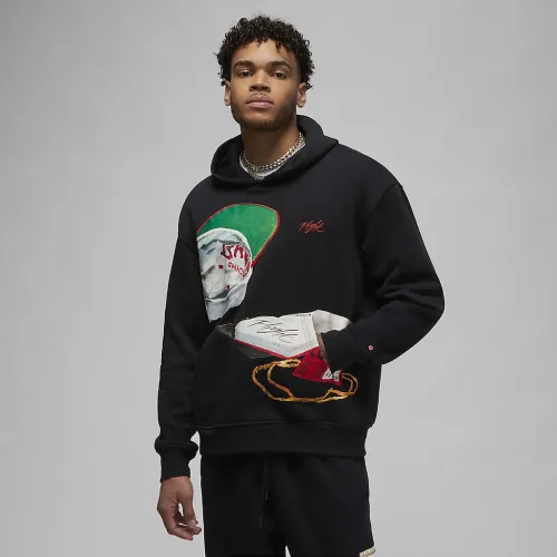 Nike Jordan Artist Series by Jacob Rochester мужские Толстовка с капюшоном цвет черный