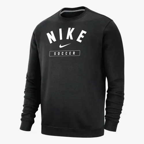 Nike Soccer мужские Crew-Neck свитшот цвет черный