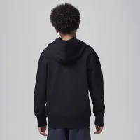Nike Jordan Paris Saint-Germain Big детские Statement Fleece Pullover Толстовка с капюшоном цвет черный