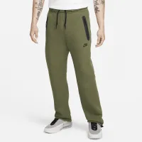 Nike Sportswear Tech Fleece чоловічі Open-Hem Sweatpants колір зелений