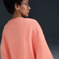 Nike Sportswear Phoenix Fleece женская Over-оверсайз Crew-Neck свитшот Orange
