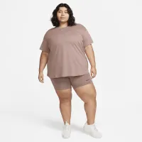 Nike Sportswear Essential женская футболка (большие размеры) цвет фиолетовый