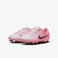 Nike Jr. Tiempo Legend 10 Academy Little/Big детские MG Low-Top футбольные бутсы Pink