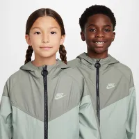 Nike Sportswear Windrunner EasyOn Big дитячі Repel Куртка колір сірий