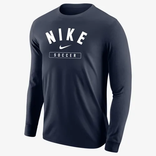 Nike Swoosh мужские Soccer Long-Sleeve футболка синий