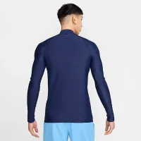 Nike Swim цвет белыйwater мужские Long-Sleeve Rashguard синий