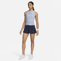 NikeCourt Slam жіноча Dri-FIT Tennis Tank Top блакитний