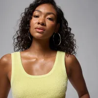 Nike Air Jordan женская Tank Top цвет зеленый