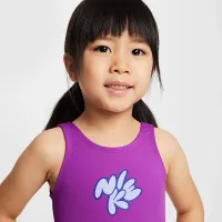 Nike Swim Little дитячі (Girls') U-Back One-Piece колір фіолетовий