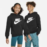 Nike Sportswear Club Fleece Big дитячі Толстовка з капюшоном колір чорний
