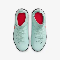 Nike Jr. Phantom Luna 2 Club Little/Big дитячі TF High-Top Soccer Кросівки колір зелений