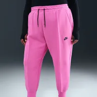 Nike Sportswear Tech Fleece жіноча Mid-Rise Joggers (великі розміри) Pink