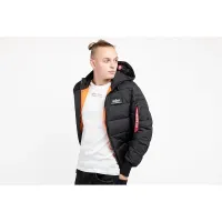 Куртка Alpha Industries Hooded Puffer 11811303 -  Черная