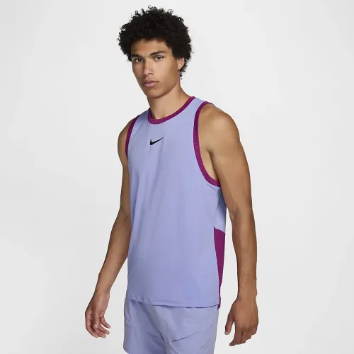 NikeCourt Slam мужские Dri-FIT Tennis Tank цвет фиолетовый