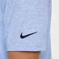 Nike Dri-FIT Tour чоловічі Heatheколір червоний для гольфу Polo блакитний