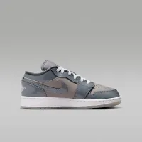 Nike Air Jordan 1 Low SE Big детские Кроссовки цвет серый